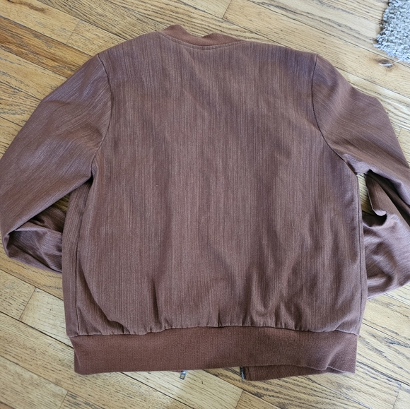 Agnes and Dora brown bomber jacket - Picture 4 of 4